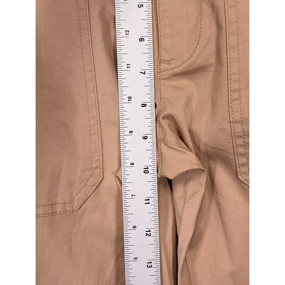 New J Crew Pants 24 Womens Patch Pocket Slim Boyfriend Chino Beige